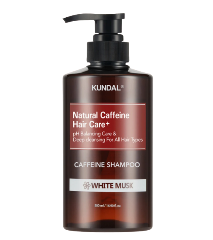 KUNDAL Anti Hair Loss & Hair Fall Control Shampoo 500ml - All Hair Types(White Musk)