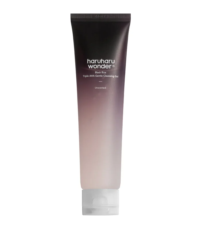 Haruharu WONDER Black Rice Triple AHA Gentle Cleansing Gel Unscented 100ml